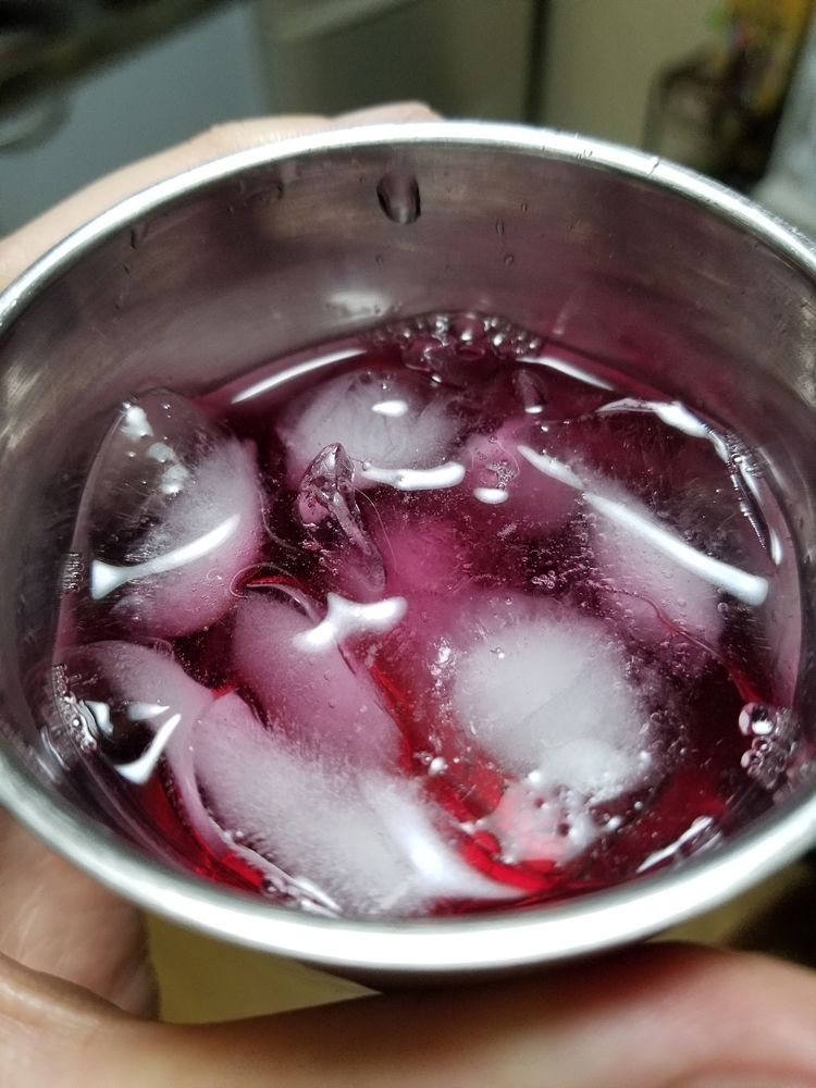 美容や健康にも良いとされる紫紫蘇ジュースを作ってみました♪