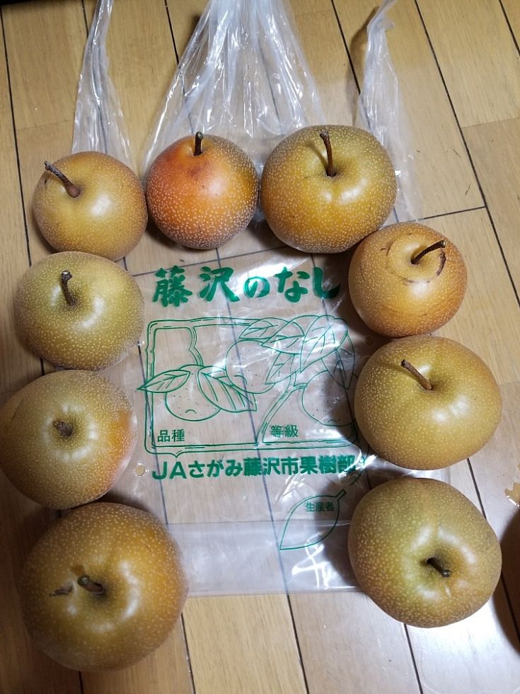 梨三昧！！神奈川の梨も捨てたもんじゃない！！今年の梨も美味しかったですよ♡